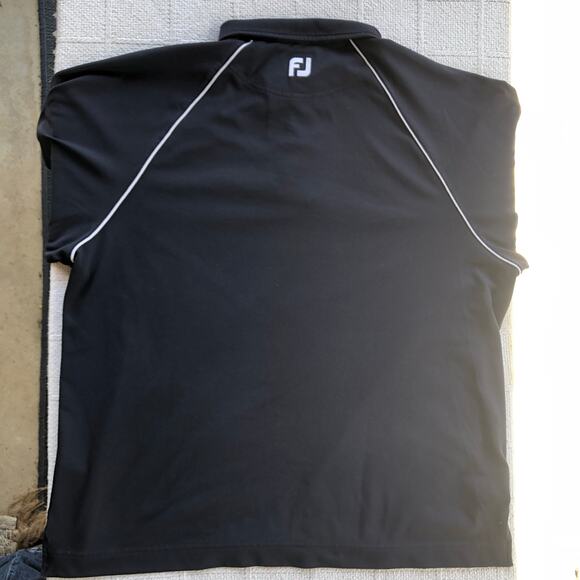 FootJoy Collared Button Up Golf Shirt Mens Sz Large Goose Pond Colony Plantation - Picture 5 of 10